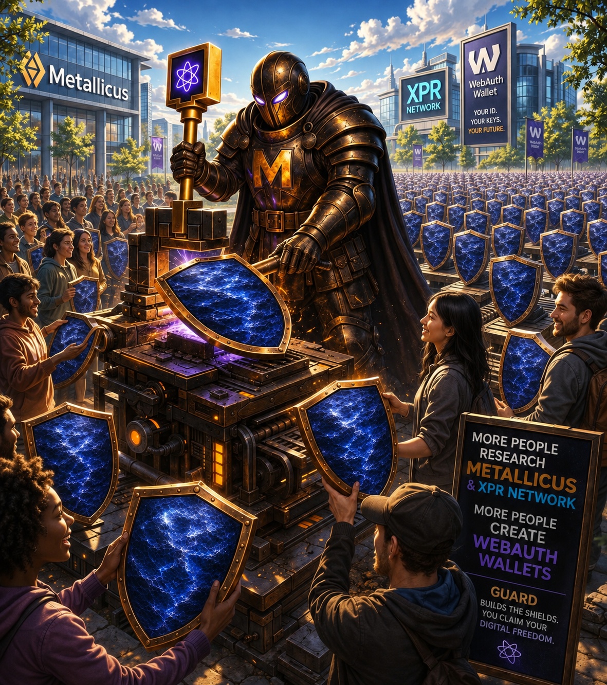 Forging Guardian shields